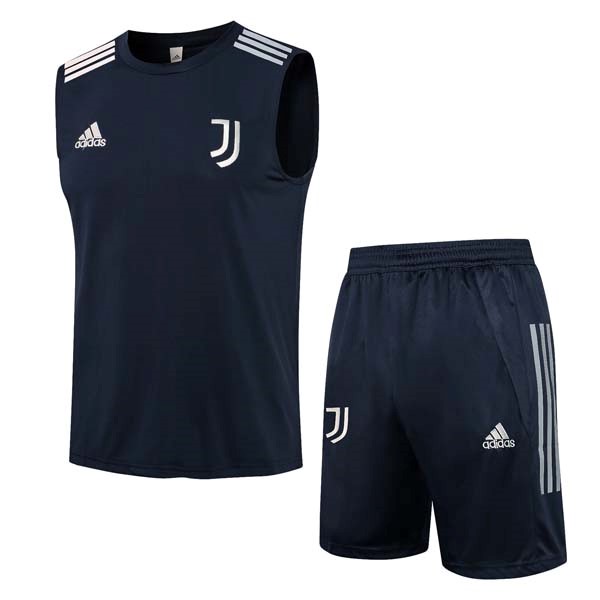 Camiseta Juventus Sin Mangas Conjunto Completo 2022 Negro 2